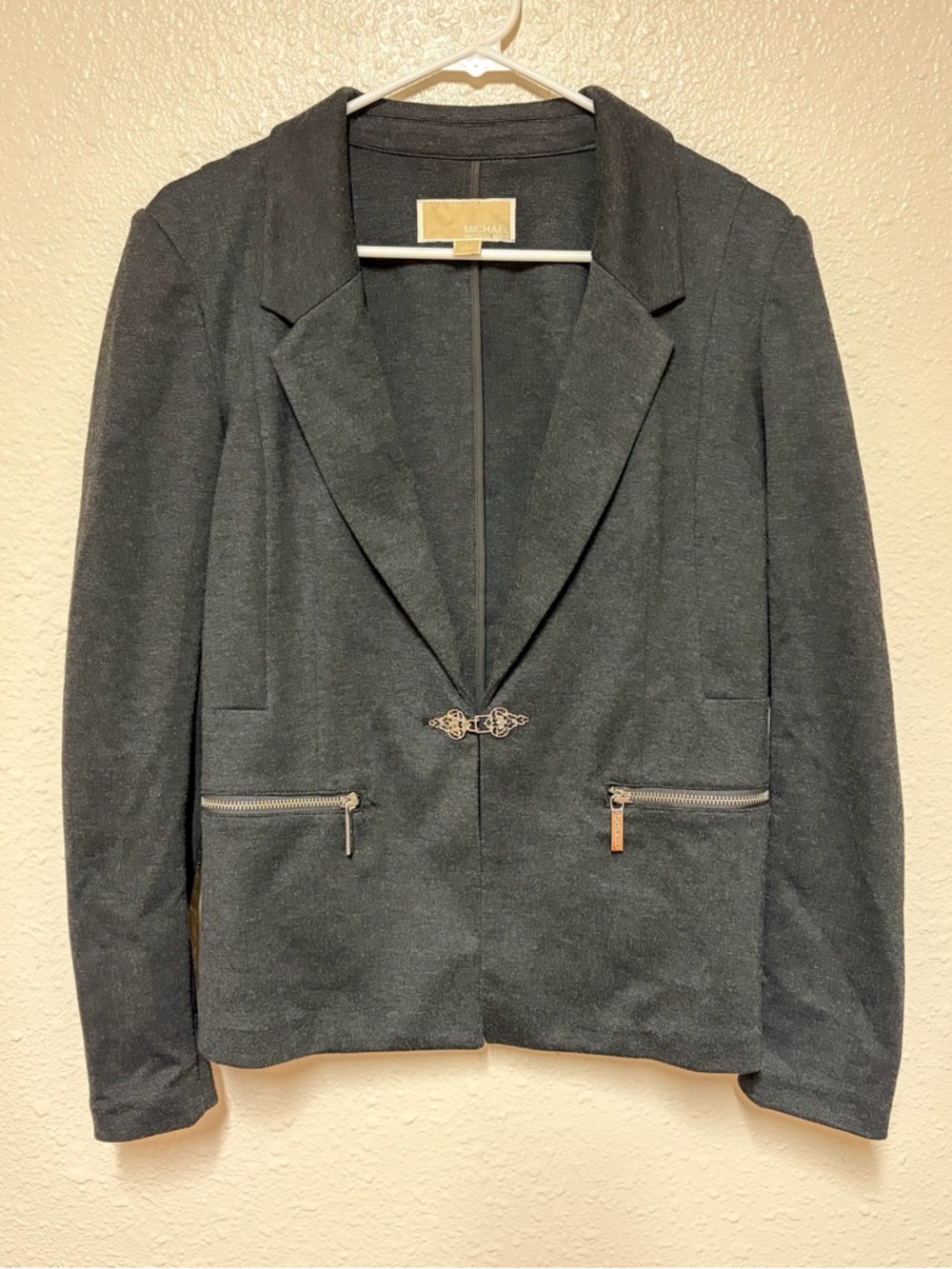 Michael Kors Women's Blazer with Decorative Clasp